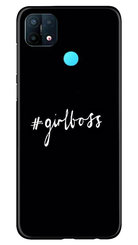 #GirlBoss Case for Oppo A15 (Design No. 266)