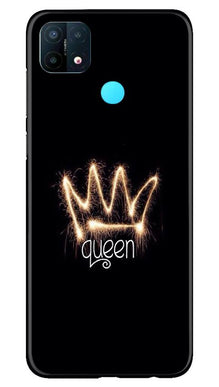 Queen Mobile Back Case for Oppo A15 (Design - 270)