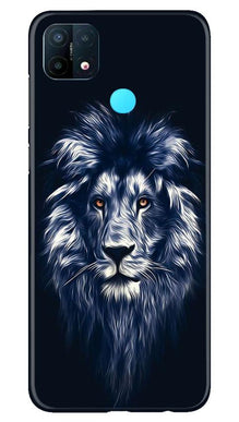 Lion Mobile Back Case for Oppo A15 (Design - 281)