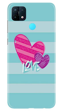 Love Mobile Back Case for Oppo A15 (Design - 299)