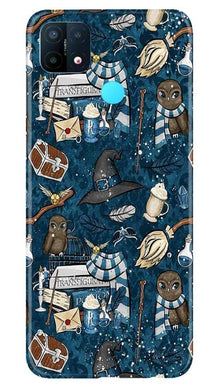 Magic Mobile Back Case for Oppo A15 (Design - 313)