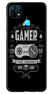 Gamer Mobile Back Case for Oppo A15 (Design - 330)