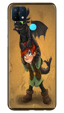 Dragon Mobile Back Case for Oppo A15 (Design - 336)