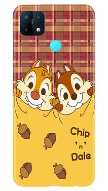 Chip n Dale Mobile Back Case for Oppo A15 (Design - 342)