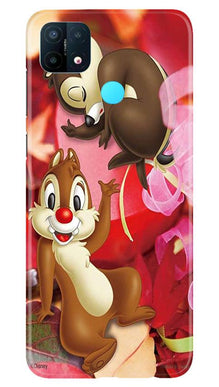 Chip n Dale Mobile Back Case for Oppo A15 (Design - 349)