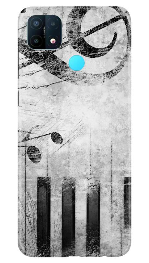 Music Mobile Back Case for Oppo A15 (Design - 394)