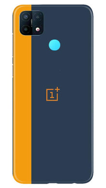 Oneplus Logo Mobile Back Case for Oppo A15 (Design - 395)