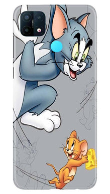 Tom n Jerry Mobile Back Case for Oppo A15 (Design - 399)