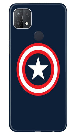 Captain America Case for Oppo A15s
