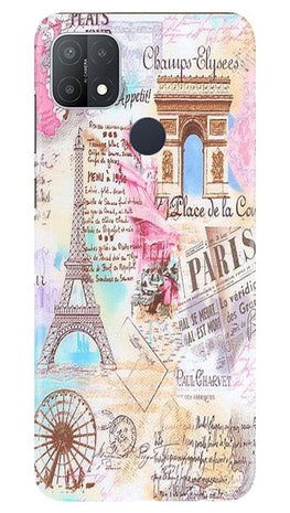 Paris Eiftel Tower Case for Oppo A15s