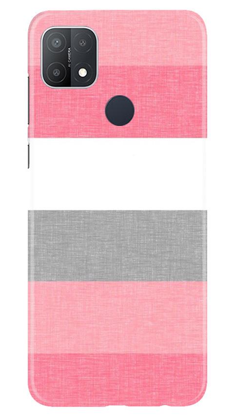 Pink white pattern Case for Oppo A15s
