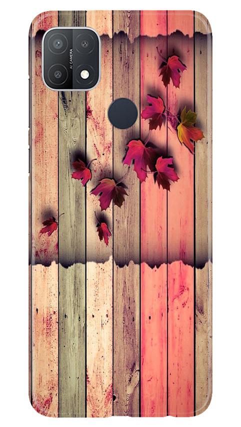 Wooden look2 Case for Oppo A15s