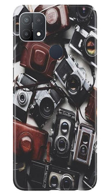Cameras Mobile Back Case for Oppo A15s (Design - 57)