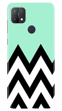 Pattern Mobile Back Case for Oppo A15s (Design - 58)