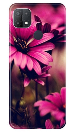 Purple Daisy Case for Oppo A15s