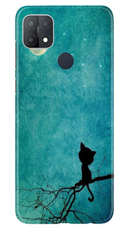 Moon cat Case for Oppo A15s