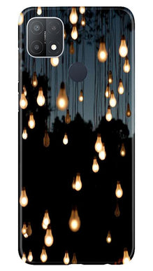 Party Bulb Mobile Back Case for Oppo A15s (Design - 72)
