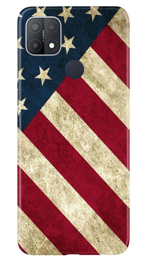 America Case for Oppo A15s