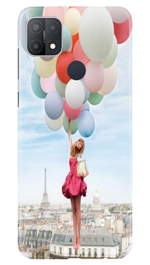 Girl with Baloon Mobile Back Case for Oppo A15s (Design - 84)