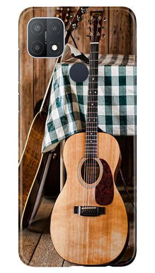 Guitar2 Mobile Back Case for Oppo A15s (Design - 87)
