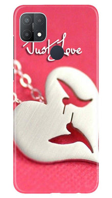 Just love Mobile Back Case for Oppo A15s (Design - 88)