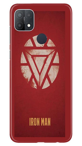 Iron Man Superhero Case for Oppo A15s(Design - 115)