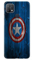 Captain America Superhero Case for Oppo A15s  (Design - 118)