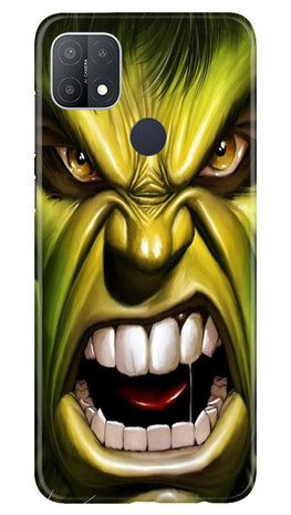 Hulk Superhero Case for Oppo A15s(Design - 121)