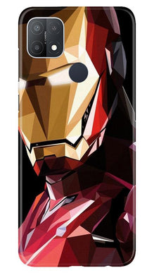 Iron Man Superhero Mobile Back Case for Oppo A15s  (Design - 122)
