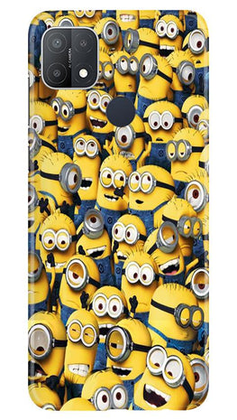 Minions Case for Oppo A15s(Design - 126)