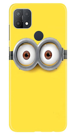 Minions Case for Oppo A15s(Design - 128)