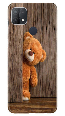 Cute Beer Mobile Back Case for Oppo A15s  (Design - 129)