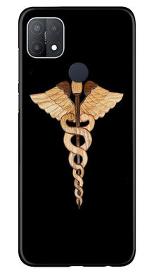 Doctor Logo Mobile Back Case for Oppo A15s  (Design - 134)