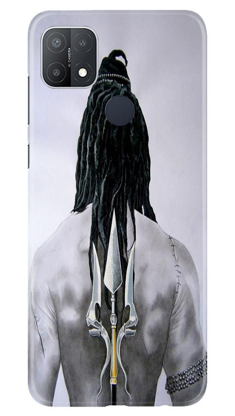 Lord Shiva Case for Oppo A15s  (Design - 135)
