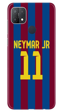 Neymar Jr Mobile Back Case for Oppo A15s  (Design - 162)