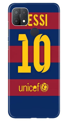 Messi Mobile Back Case for Oppo A15s  (Design - 172)