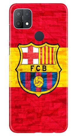 FCB Football Case for Oppo A15s(Design - 174)