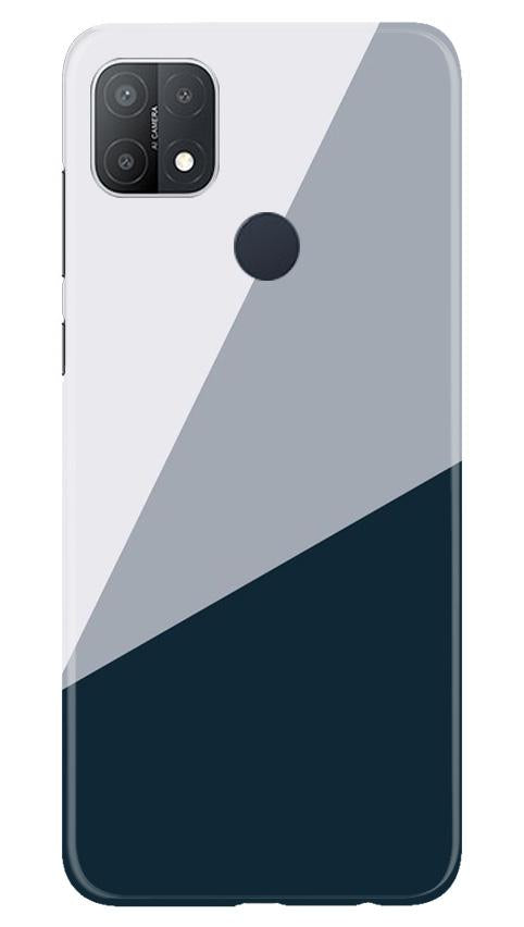 Blue Shade Case for Oppo A15s (Design - 182)