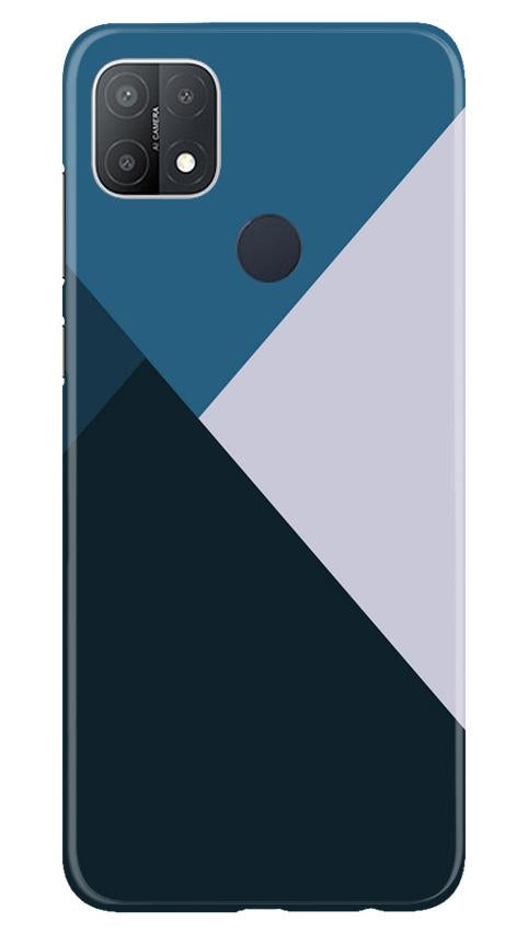 Blue Shades Case for Oppo A15s (Design - 188)