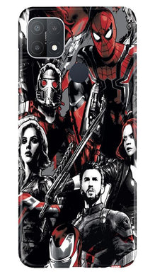Avengers Mobile Back Case for Oppo A15s (Design - 190)