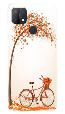 Bicycle Mobile Back Case for Oppo A15s (Design - 192)