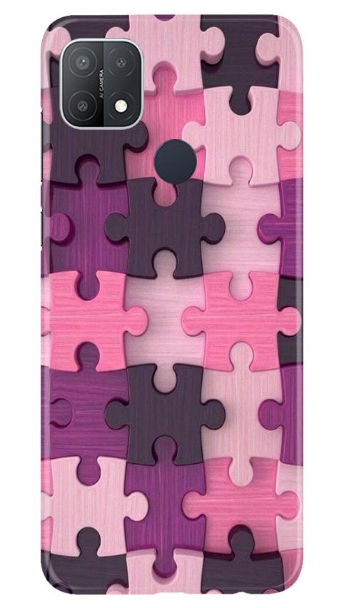 Puzzle Case for Oppo A15s (Design - 199)