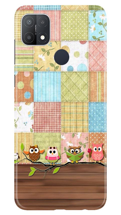 Owls Case for Oppo A15s (Design - 202)