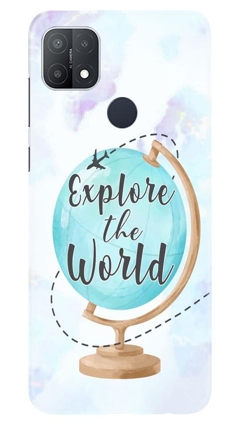 Explore the World Case for Oppo A15s (Design No. 207)