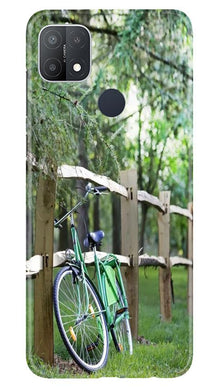 Bicycle Mobile Back Case for Oppo A15s (Design - 208)