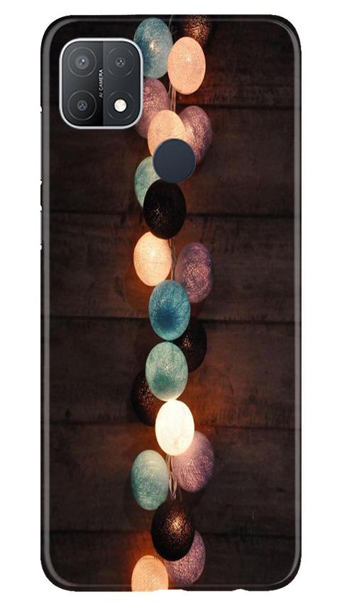 Party Lights Case for Oppo A15s (Design No. 209)