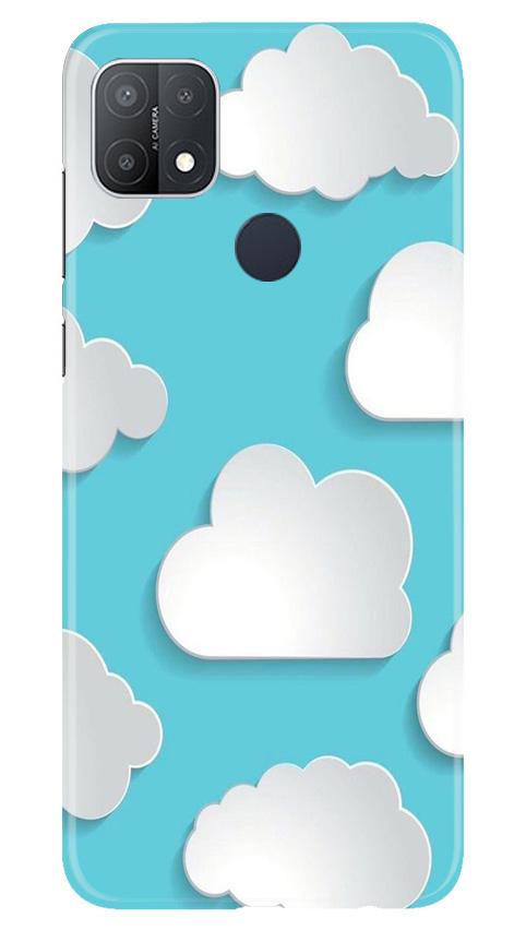 Clouds Case for Oppo A15s (Design No. 210)