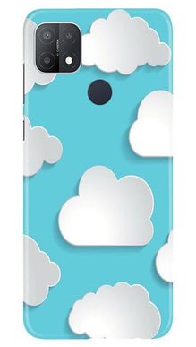 Clouds Mobile Back Case for Oppo A15s (Design - 210)