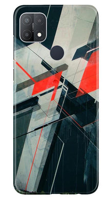 Modern Art Mobile Back Case for Oppo A15s (Design - 231)
