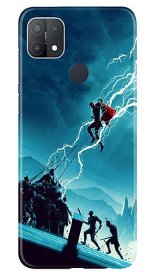 Thor Avengers Mobile Back Case for Oppo A15s (Design - 243)